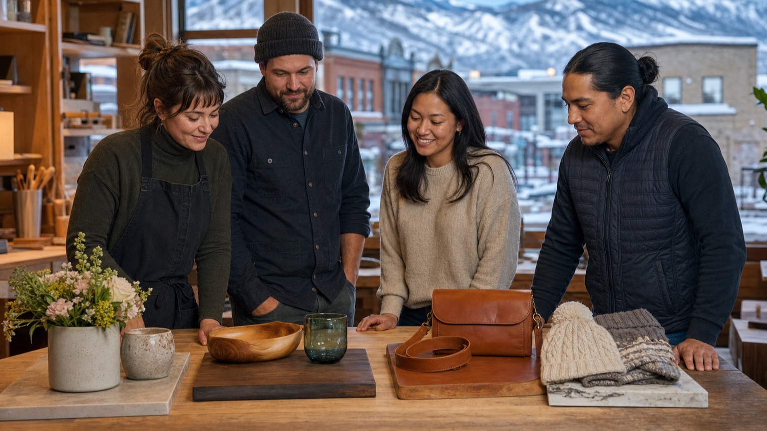 Utah small-business operators reviewing work at year end